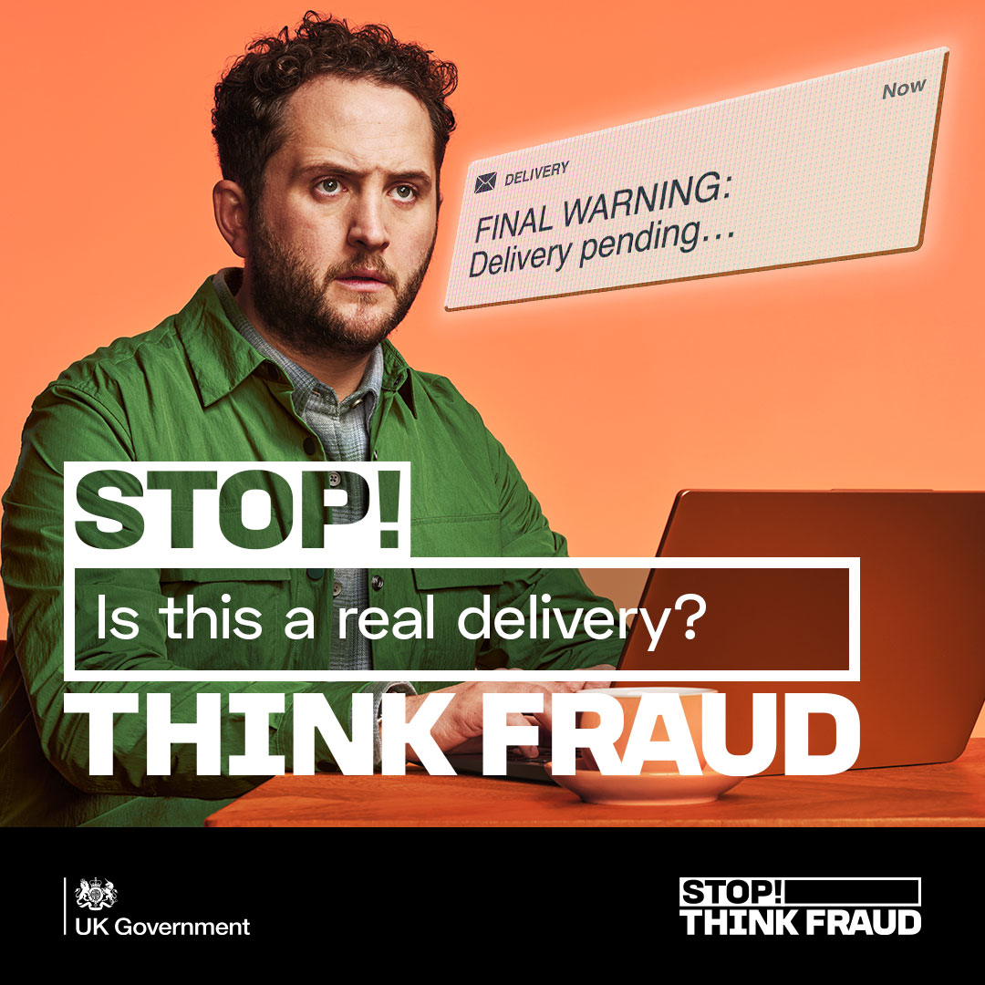 Government Launches 'Stop! Think Fraud' Campaign | Nigel Huddleston